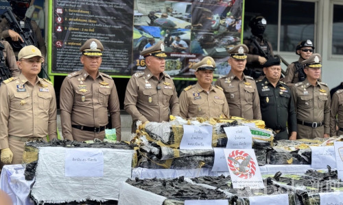 泰警捣毁大型毒品中转站，查获毒品总值超1亿泰铢