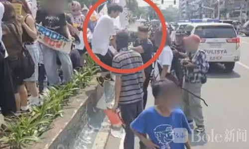 独立日突发冲突：马尼拉便衣警员被喷漆袭击！