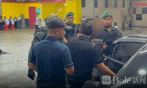 刚扫射完政党办事处就去吃自助餐！泰国警官当场被抓