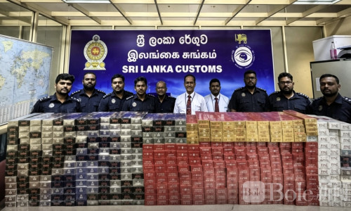 货值1320万卢比！中国商人入境斯里兰卡涉嫌走私香烟被抓