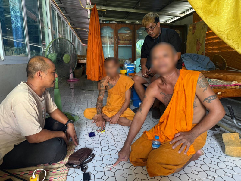 泰国武里南寺院查获涉毒事件，3名僧人被查处并强制还俗