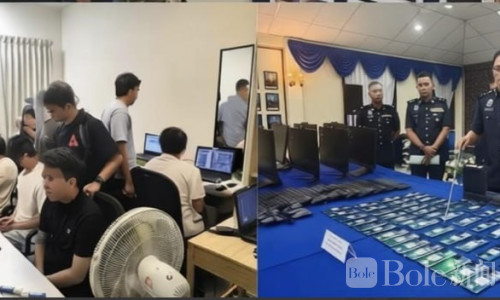 豪华公寓暗藏电诈中心！马来西亚警方抓获9名中国籍嫌疑人