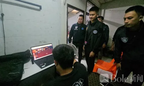 一夜端掉4大网赌窝点！泰国警方重拳出击6人落网