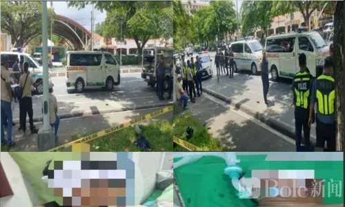 光天化日持刀拦抢！菲律宾公司收款员路上遭爆头