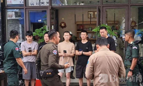 西港联合执法检查酒店！5名中国籍男子涉嫌非法居留落网