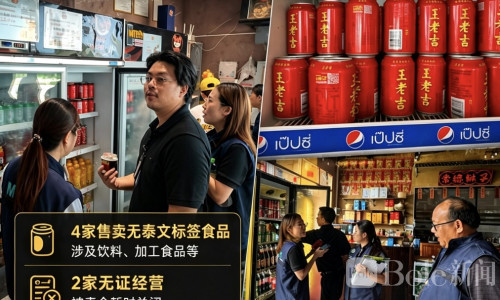 泰国突查中餐馆！4家卖违规食品、2家直接停业整改