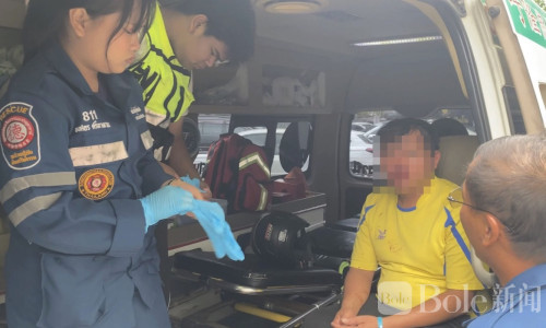 泰国男子欠高利贷仅1天未还，遭催债团伙围殴满脸是血