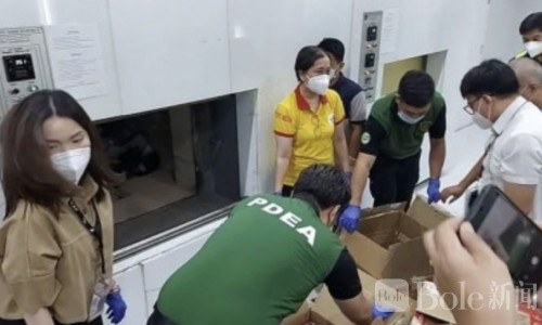 价值19.1亿比索毒品被销毁！菲警方现场处理大批非法毒品