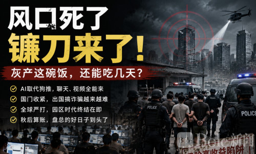 风口死了，镰刀来了！灰产这碗饭，还能吃几天？