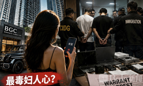 最毒妇人心？BGC豪宅住腻，小菲反手举报中国男友！