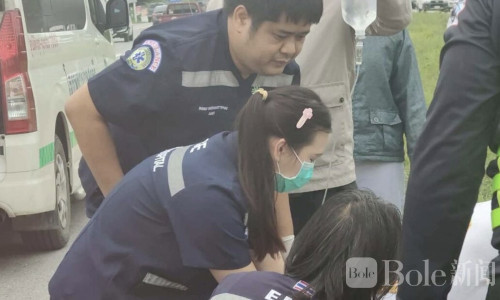 清迈发生致命车祸！男子骑摩托车高速失控，重伤身亡