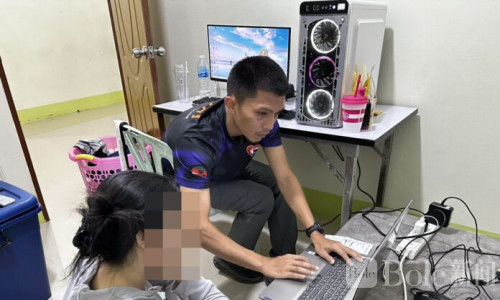 泰国警方突袭出租屋！泰国25岁女子管理3个赌博网站被抓