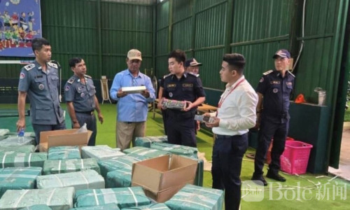 仓库堆满香烟！柬埔寨边境突查发现3.6万条走私烟