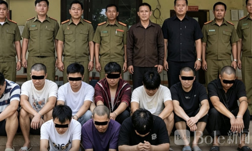 10名中国人偷渡老挝搞电诈！出租屋被端25部手机全曝光