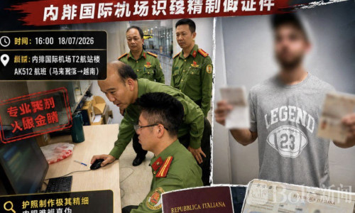 假护照蒙混过关失败！外籍旅客抵达河内机场遭拒入境