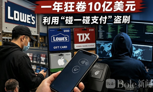 中国犯罪团伙盯上美国礼品卡！一年盗刷10亿美元被追查