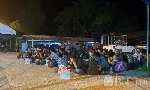 泰国边境突袭行动！查扣1600升柴油拘捕40名缅甸人