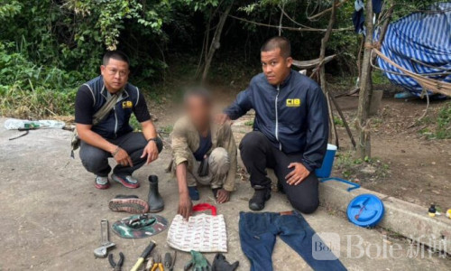 偷27米公路电线只换146铢！泰国男子刚出狱又被抓